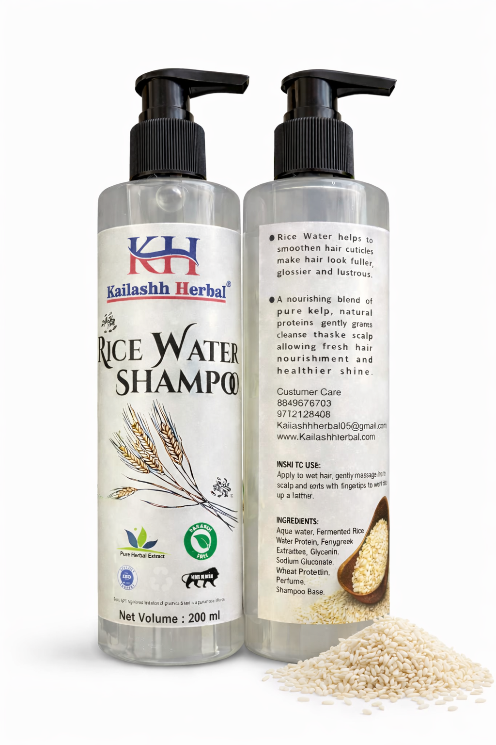 Rice water Shampoo