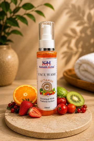 Vitamin c face wash
