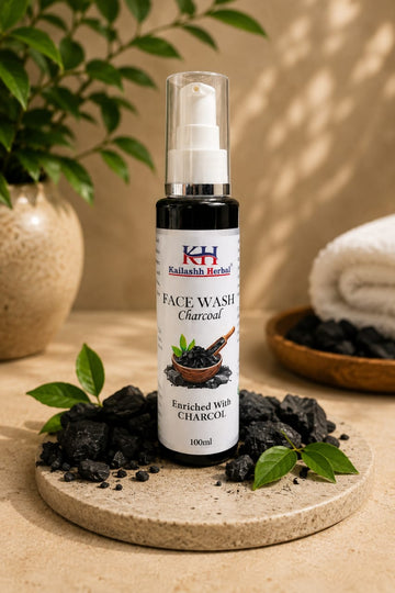 Charcoal face wash
