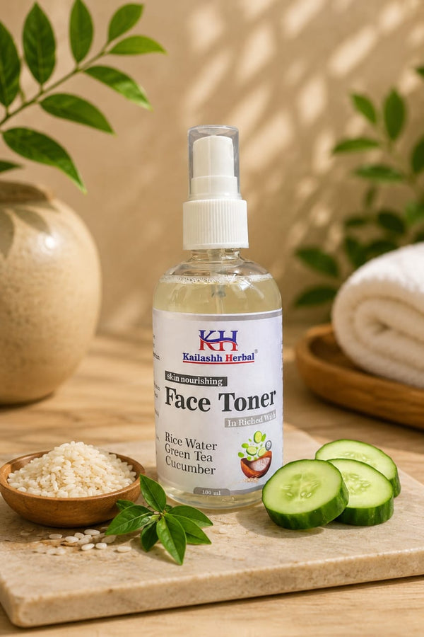 Rice face toner