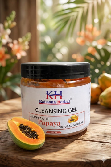 Papaya cleansing gel