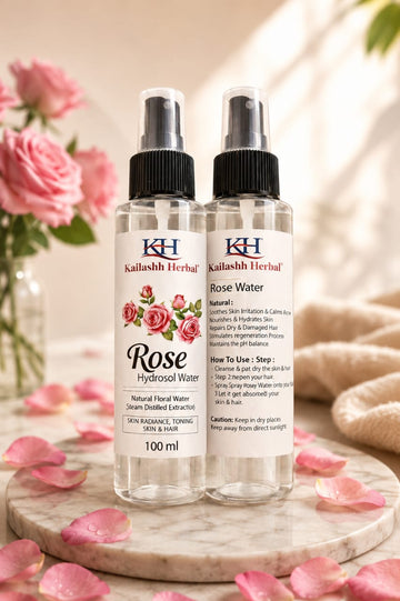 Rose hydrosol water