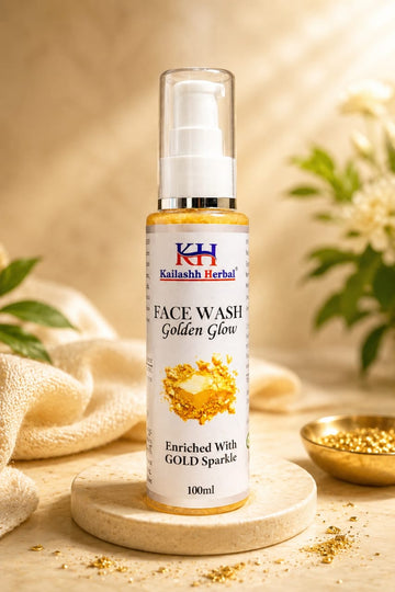 Golden glow face wash