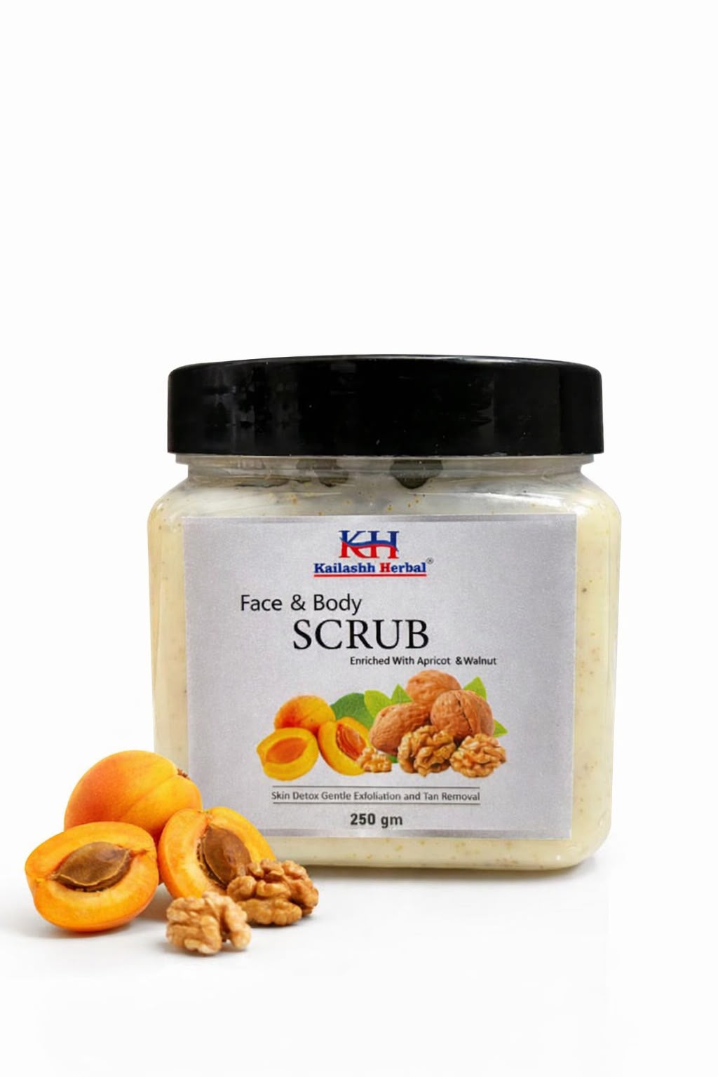 Walnut Face & body scrub